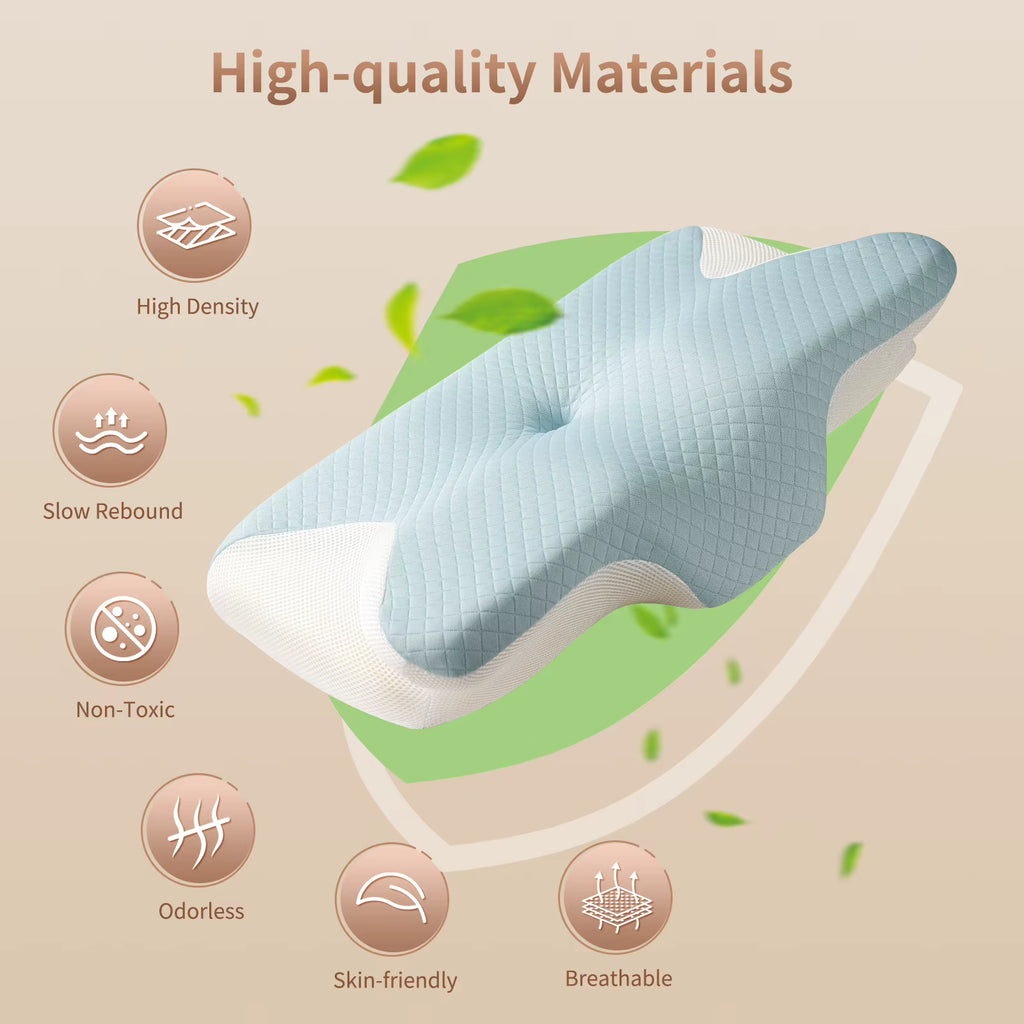 ErgoSpine Soft - Memory Foam Neck Pillow